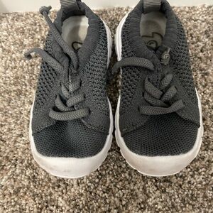 Toddler Gray Slip-On Shoes